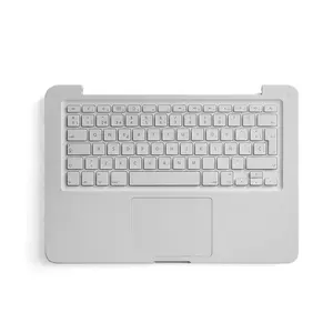 high quality Upper cases For macbook 13.3 inch A1342 top cover case with Spanish keyboard with touch pad for replacement