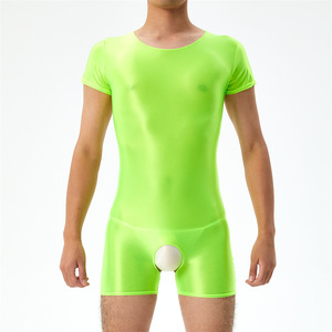 Body <span class=keywords><strong>Homme</strong></span> King Mcgreen Star, Sous-vêtement sans manches, Brillant, Élastique, <span class=keywords><strong>Combinaison</strong></span>, Lingerie, Transparent, <span class=keywords><strong>Combinaison</strong></span> Gay - Product Image 3