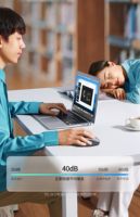 Ratón Inalámbrico Ergonómico UGREEN 2.4G, Ratón Silencioso para Ordenador con Receptor USB, 4000 DPI, Ratón Inalámbrico (BT5.0 y 3.0), 4 Ajustes