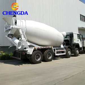 Caminhão de misturador de concreto, novo ou usado para construção pesada 8x4 caminhões de misturador