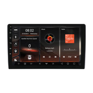 <span class=keywords><strong>Lecteur</strong></span> de navigation de <span class=keywords><strong>voiture</strong></span> 9 "pouces grand écran système multimédia stéréo <span class=keywords><strong>voiture</strong></span> GPS sans fil Carplay et Android Auto - Product Image 1