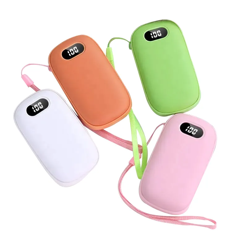 Portable Rechargeable Hand Warmer With Powerbank Winter Appliances USB Fast Charging 5V2A Hand Warmer Portable Mini Hand Warmers