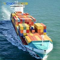 Fret maritime FBA DDP Chine vers États-Unis, Expédition maritime porte-à-porte, Service de dédouanement, Espace de chargement garanti sans surcharge