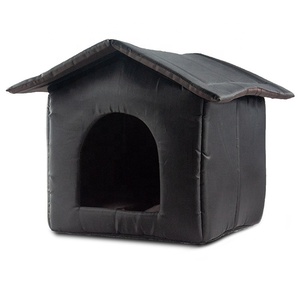 Muebles para mascotas personalizables ODM impermeable Oxford invierno gato perrera casa portátil plegable al aire libre refugio para Rescate de Mascotas callejeras - Product Image 5