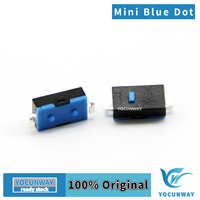 Micro-interrupteur Kailh SMD Blue Dot pour souris, compatible avec Anywhere MX M905 G903 G900 G603 G502 GPW, bouton latéral Miyoo Mini