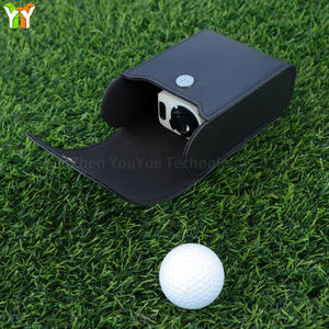 YY กระเป๋าเก็บลูกกอล์ฟ, ที่แขวนกระเป๋าคาดเอวกระเป๋าลูกกอล์ฟหนัง PU พร้อมหัวเข็มขัดแม่เหล็ก - Product Image 6