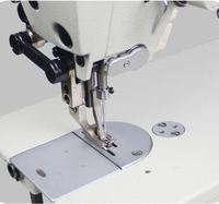 Machine à coudre industrielle automatique à point noué simple, entraînement direct, programmable, avec moteur métallique, pour sacs à main