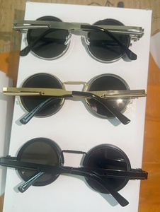 Lunettes <span class=keywords><strong>de</strong></span> <span class=keywords><strong>Soleil</strong></span> Polarisées Steampunk Rétro en Alliage <span class=keywords><strong>Aluminium</strong></span>-Magnésium, Rondes, <span class=keywords><strong>Haut</strong></span> <span class=keywords><strong>de</strong></span> <span class=keywords><strong>Gamme</strong></span>, avec Filtre ND à 9 Niveaux, Gradation Réglable - Product Image 3