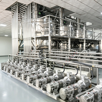 Ligne de production de mayonnaise de qualité industrielle à haute capacité, ligne de traitement de savon liquide et de détergent
