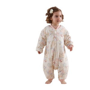 Nouveau Sac de Couchage Thermostatique Amovible pour Bébé 220g en Coton Bambou Épaissi Anti-coup de Pied Hiver - Product Image 5