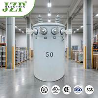 JZP Double Tension 120/240V 240/480V Monophasé Poteau Transformateur Distribution Pour Rural Ou Industrie Légère
