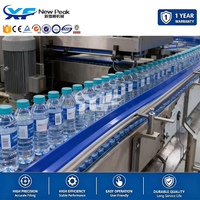 Nouvelle ligne de production de machines de remplissage d'eau potable Peak 12000BPH, ligne de production automatique de remplissage et d'embouteillage d'eau minérale