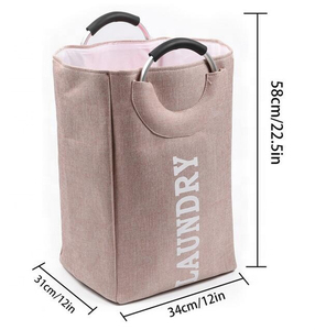 Raytop Stock, cesto de ropa sucia plegable, organizador de cuarto de baño de poliéster para ropa sucia y juguetes, ropa para almacenamiento de baño - Product Image 4