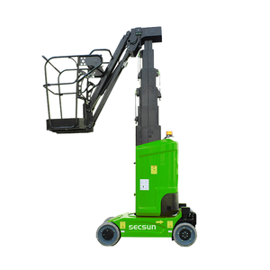 Anna Cao Cấp Chất Lượng Pin Điện Người Đàn Ông Nâng Lên Máy Mini Boom Lift Duy Nhất Dọc Mast Boom Lift Cho Nâng Cao Làm Việc - Product Image 4