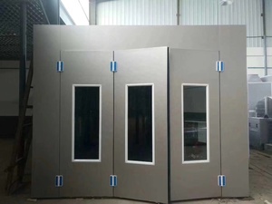 SLD OD75 Station de peinture compacte de bureau pour aérographe, avec brûleur électrique diesel, éclairage LED et cabine de peinture miniature pour modélisme - Product Image 6