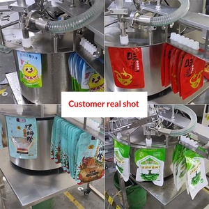 מכונה אוטומטית עצמאית למילוי שקיות פלסטיק עבור דטרגנט כביסה, רוטב עגבניות וציוד מזון כמותי - Product Image 4