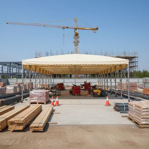 Tente de garage pliable et mobile à toit coulissant, <span class=keywords><strong>abri</strong></span> de <span class=keywords><strong>stockage</strong></span> pour voiture, <span class=keywords><strong>tunnel</strong></span>, entrepôt, au meilleur prix d'usine - Product Image 2