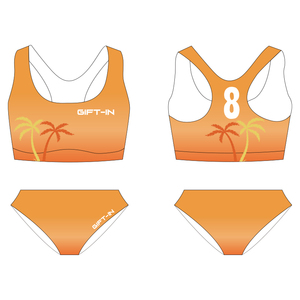 Uniforme de voleibol de playa personalizado con logotipo textil, para mujer, sublimado, de secado rápido, para entrenamiento y competición. - Product Image 4