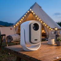 Veacine T6PLUS Produit intelligent Mini projecteur portable LED 1080P Support Home cinéma 230 ANSI Lumens 8G WiFi6 Mise au point