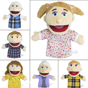 Marioneta de Mano de Peluche Interactiva con Boca Abierta de los <span class=keywords><strong>Muppets</strong></span>, Personajes de la Familia Educativa, Madre, Niños y Niñas - Product Image 6