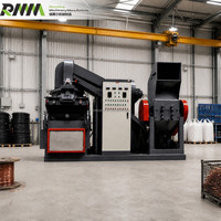 Metallrecyclinganlage Kupfergranulator Schrottkabel-Trockentrennungs- und Verarbeitungsanlage
