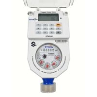 STRON STW36-B DN15 Compteur d'eau intelligent prépayé Multi-Jet Plastique 100 Connexion en spirale 433MHz LoRa-RF IP65 Protection pour l'eau