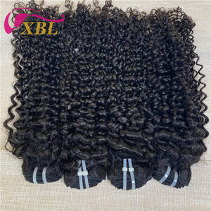 <span class=keywords><strong>Extensions</strong></span> de cheveux humains bouclés birmans bruts vierges de haute qualité cuticule complète alignée XBL expédition le jour même - Product Image 3