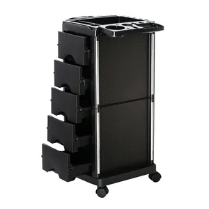 High Quality hairdressing beauty salon furniture salon movable trolley with ajustable wheels