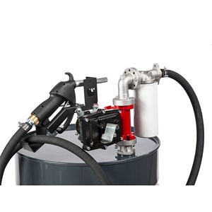 Meclube ปั๊มไฟฟ้า ATEX สำหรับการถ่ายโอนน้ำมันเบนซินในชุดที่มีหัวฉีดและตัวกรองด้วยตนเอง - Product Image 1