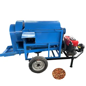 Sử dụng nông nghiệp hạt lúa Miến thresher cho đậu tương và lúa mì đập máy