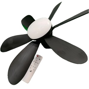 Flower Fan <b>Light</b> 60W LED <b>Ceiling</b> Fan With <b>Light</b> E27 <b>Remote</b> <b>Control</b> Flush Mount Plastic Body AC Motor - Product Image 5