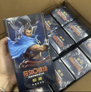 Promotion : 12 boîtes de cartes originales authentiques Riftbound League of Legends TCG, jeux de cartes classiques chinois simplifiés, cartes rares dorées flash - Product Image 3