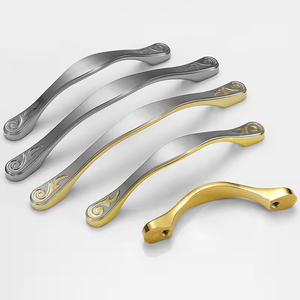 Modern China Zinc Alloy Handles Cabinets <strong>Drawers</strong> Wardrobes Dressers Bathrooms Living Rooms-Available Brass Steel Stainless Steel - Product Image 3
