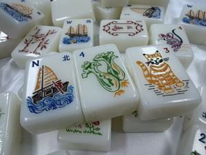 Florence Mahjong Version Premium Matériel Plastique 4 Joueurs Standard Casino Accepte les Précommandes Expédition à tout moment - Product Image 6