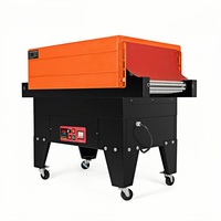 Machine d'emballage automatique à tunnel thermique vertical à chaîne Jet 8525, grande machine d'emballage automatique à bande, usine, emballage alimentaire, sachet en aluminium, étui en bois