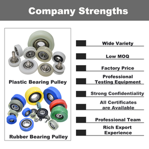 Roues pivotantes concaves avec roulements Pneus de traction en plastique robustes pour équipement industriel et <span class=keywords><strong>chariot</strong></span> - Product Image 3