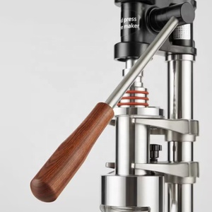 Máquina de café espresso con palanca Manual, máquina de café espresso de presión <span class=keywords><strong>variable</strong></span> profesional, cafetera portátil para acampar en casa - Product Image 6