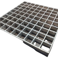 Grille en acier inoxydable dentelée, revêtement antidérapant, couvercle de tranchée pour passerelle, pour usage extérieur