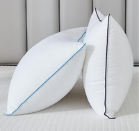 Oreillers de lit 50x70 cm Ferme Luxe Hôtel Blanc Coton Housse d'oreiller Remplissage alternatif au duvet Oreiller d'hôtel pour dormir