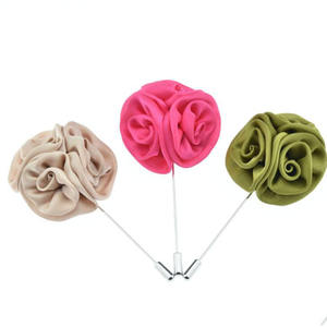 Broche de Flores Personalizado para Boda, Elegante Boutonniere Floral, Broche de Diseñador Brillante para Boda, Marcas Populares - Product Image 6