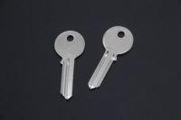 Clé vierge de type S en fer, facile à tailler, avec tige de 27,5 mm, clé vierge précise pour serrurier, pour la duplication de clés