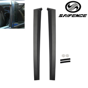 Pilar Decorativo para Auto con Franjas, Acabado Mate, Plástico, Par Izquierdo, Instalación con Cinta Adhesiva y Tornillos 72470-SR3-003 72430-SR3-003 - Product Image 5