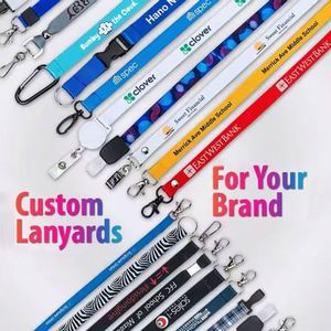<b>Lanyards</b> With Logo Custom <b>Polyester</b> <b>Lanyards</b> Promotional Custom Sublimation Printed Hotel Room Keychain <b>Lanyard</b> - Product Image 2