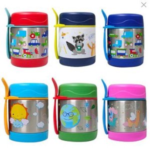 Drinkware 350ML Stainless Steel Baby Thermos Food Jar for Hot Food Insulated Vacuum Thermal Flask Kids Lunch Box - Product Image 6