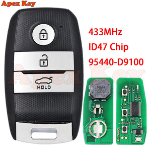 กุญแจรีโมทรถยนต์อัจฉริยะแบบไร้กุญแจ 95440-D9100 ความถี่ 433MHz ID47 สำหรับรถยนต์ KIA Sportage ปี 2016 2017 รุ่น 95440D9100 FOB-4F08 - Product Image 1