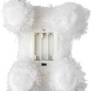 2024 Valentinstagsgeschenk elektrisches Plüsch-Haustier-Spielzeug mit gehendem Wiggingschwanz weißes Haustier-Welpen-Spielzeug für Mädchen Tierspielzeug - Product Image 6