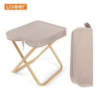 Chaise de camping pliable Liveer Factory 600D en Oxford double couche, légère et imperméable, idéale pour le jardin, la plage et la randonnée