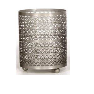 Vente chaude Votive Bougies Pots Fer Votive Pour Décor Avec Bougeoir Décoratif En Métal Fini Or Avec Couvercle Pour La Décoration Intérieure - Product Image 2