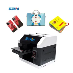 Wholesale Price 3D Digital 30*45cm Small A3 UV Inkjet Flatbed Printer for Wood Printing Machine A4 Size Flatbed Color Printer