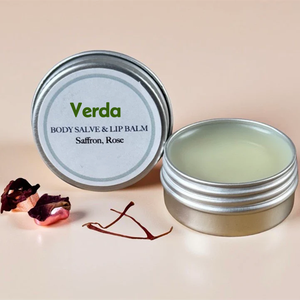 <span class=keywords><strong>Baume</strong></span> Corporel au Safran Marque Blanche – Extrait Végétal Naturel Réduit les Cicatrices et la Pigmentation, Hydrate en Profondeur, Répare les Peaux Sèches, <span class=keywords><strong>Baume</strong></span> à Lèvres - Product Image 1